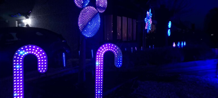 kerstlichtshow veghel tijmveld 768x346